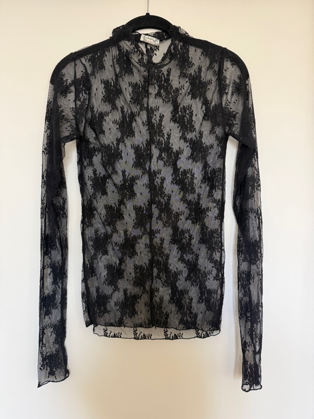 Free People Lady Lux Layering Top in Black - Picture 2 of 4
